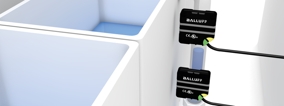 Balluff capacitive smart level sensors in block style io link teaser
