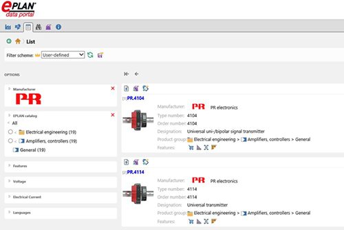 EPLAN macro’s van PR electronics in de EPLAN data portal ook voor Pro Panel