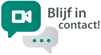 Blijf in contact