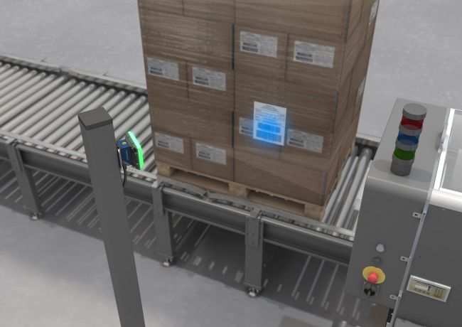 Matrix320 pallet scanning 