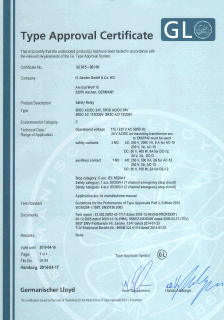 Zander Aachen GL certifikaat